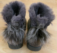 Charlie Paige - Women's Fuzzy Boots