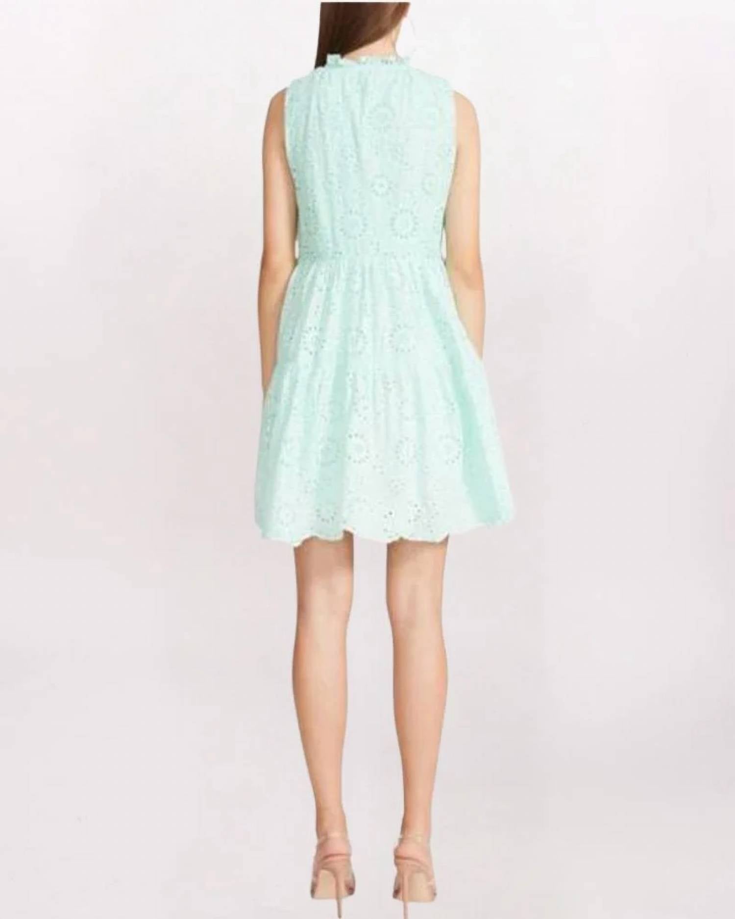 Bb Dakota - Papaya Flounce Dress