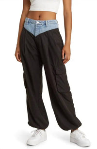 Ee:Some - Color Block Track Pant