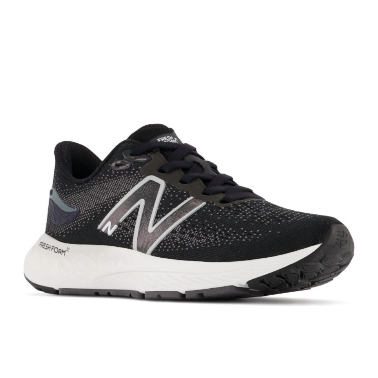 New Balance Kids Fresh Foam X 880 V12 Sneakers in black spring tide ocean grey - kids' sneaker
