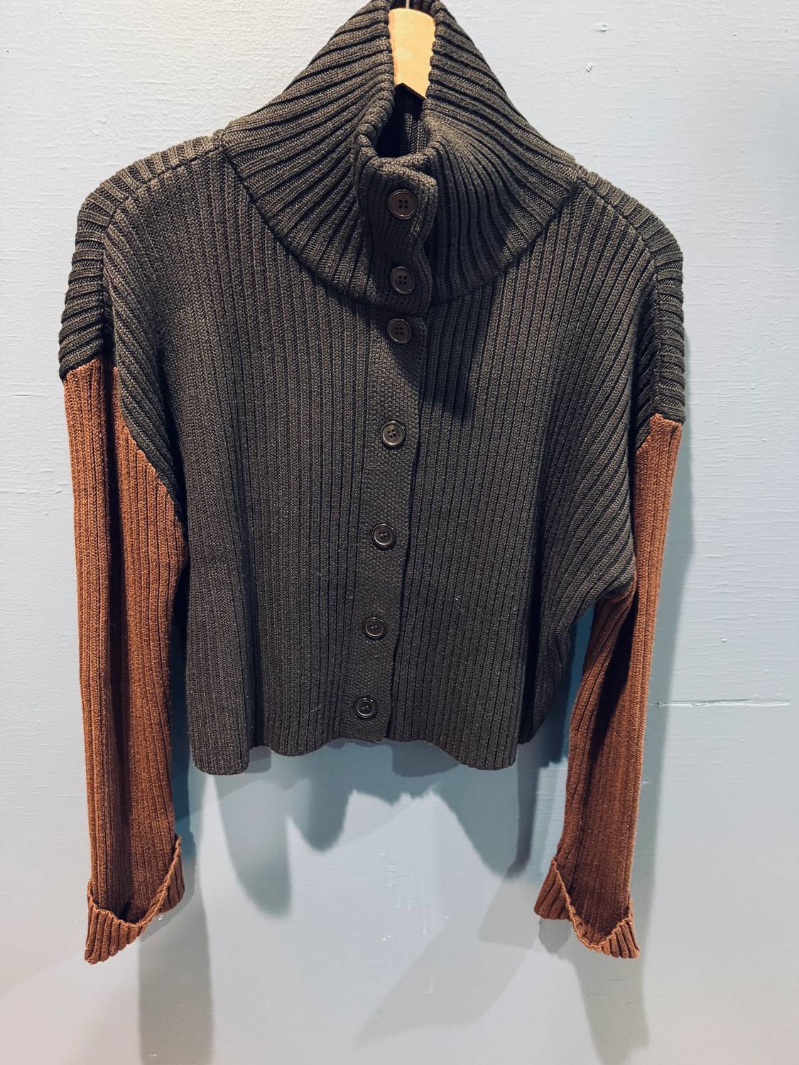 Hyfve - Women's Contrasting Sleeve Sweater
