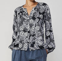 Current Air - Isabel Floral Blouse