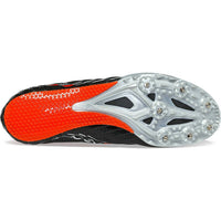 SAUCONY Men's Spitfire 5 Spike Shoes in black infrared - men's shoe - view 4