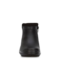 Andrea Women's Leather Ankle Boots in black - women's shoe - alternate view