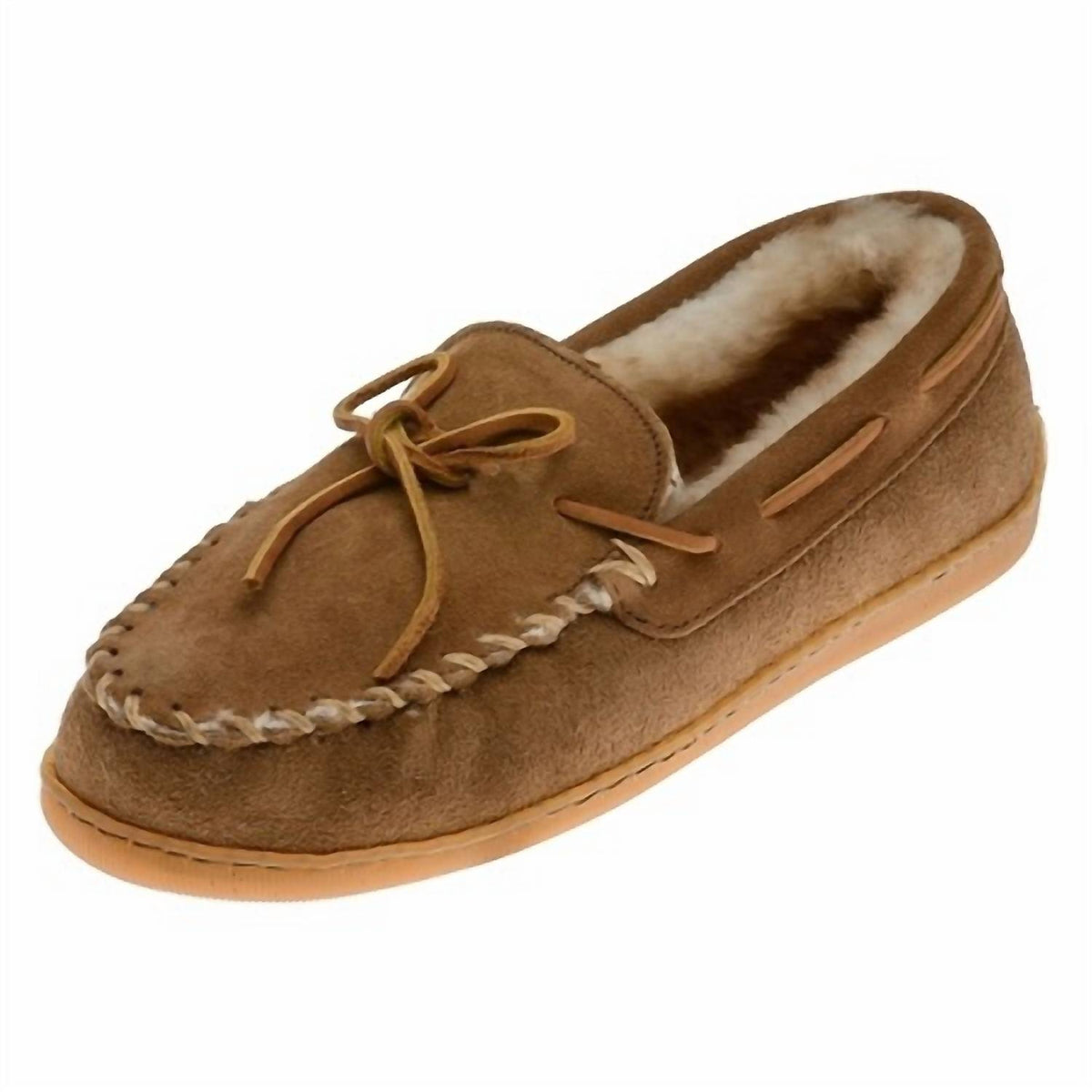 Minnetonka - Women's Sheepskin Hardsole Mocassins