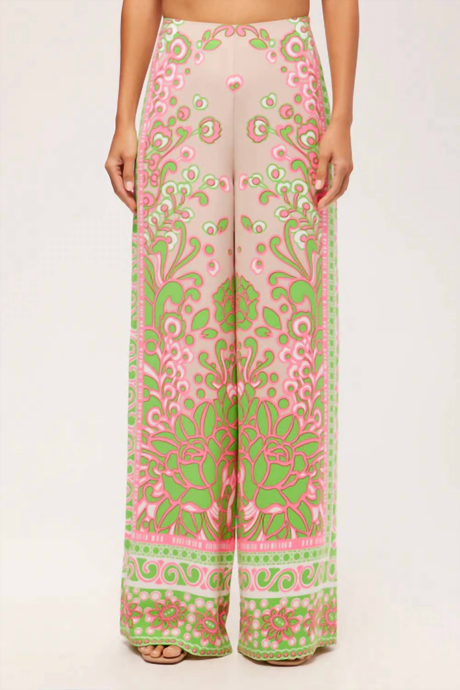 Trina Turk - Federer Wide-leg Pant