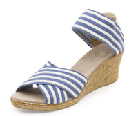 Charleston Shoe Co. - Women Cannon Two-Tone Wedge