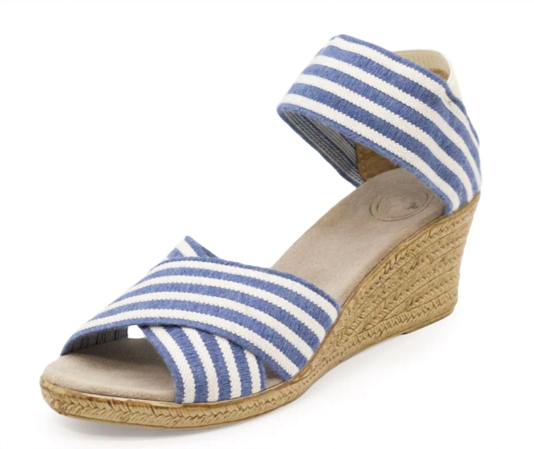 Charleston Shoe Co. - Women Cannon Two-Tone Wedge