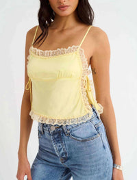 Rumored - Meadow Spaghetti Top