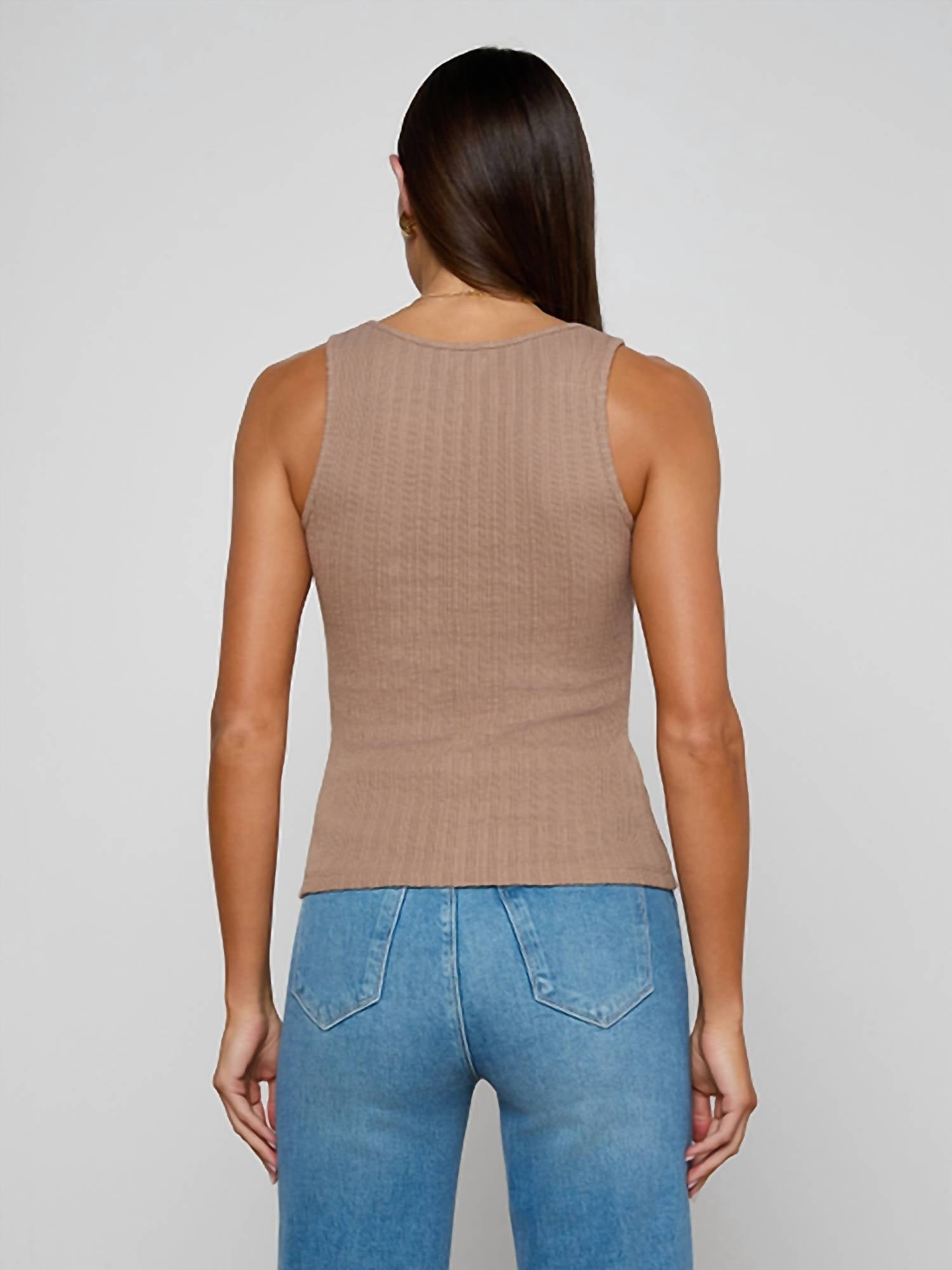 L'Agence - Adira Scoopneck Tank Top
