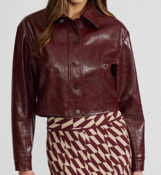 Lucy Paris - Caleb Faux Leather Jacket