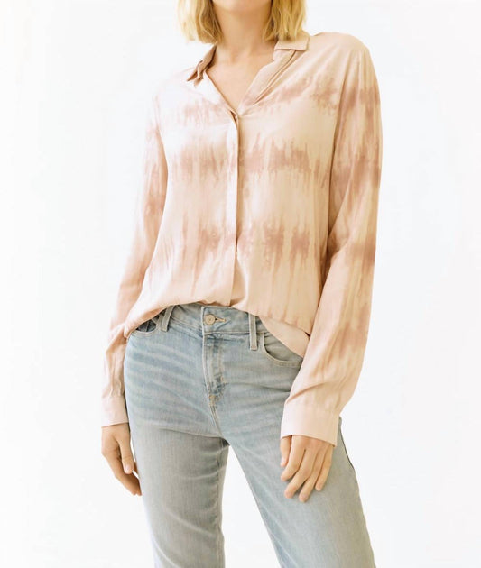 Mystree - Tie Dye Button Down Shirt