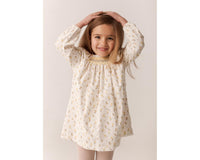 Belan.J - Girls' Peras Amarillo Long Sleeve Dress