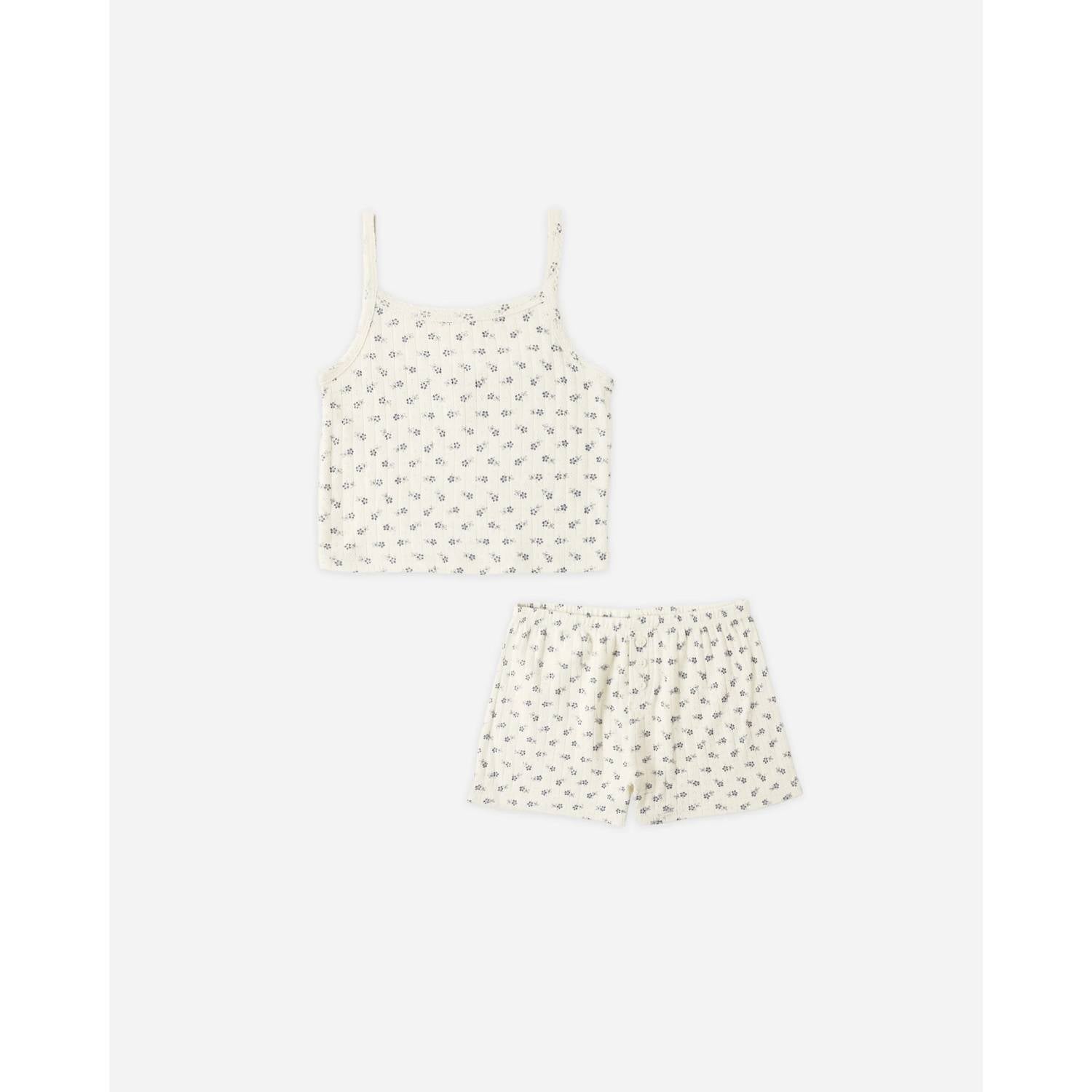 Rylee + Cru - Girls Pointelle Lounge Set