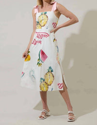Sugarlips - Zhara Island Tie Midi Dress