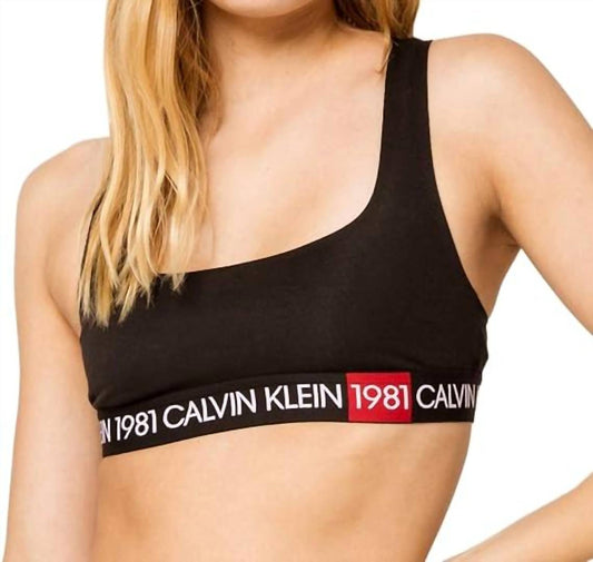 Calvin Klein - 1981 Bold Unlined Bralette