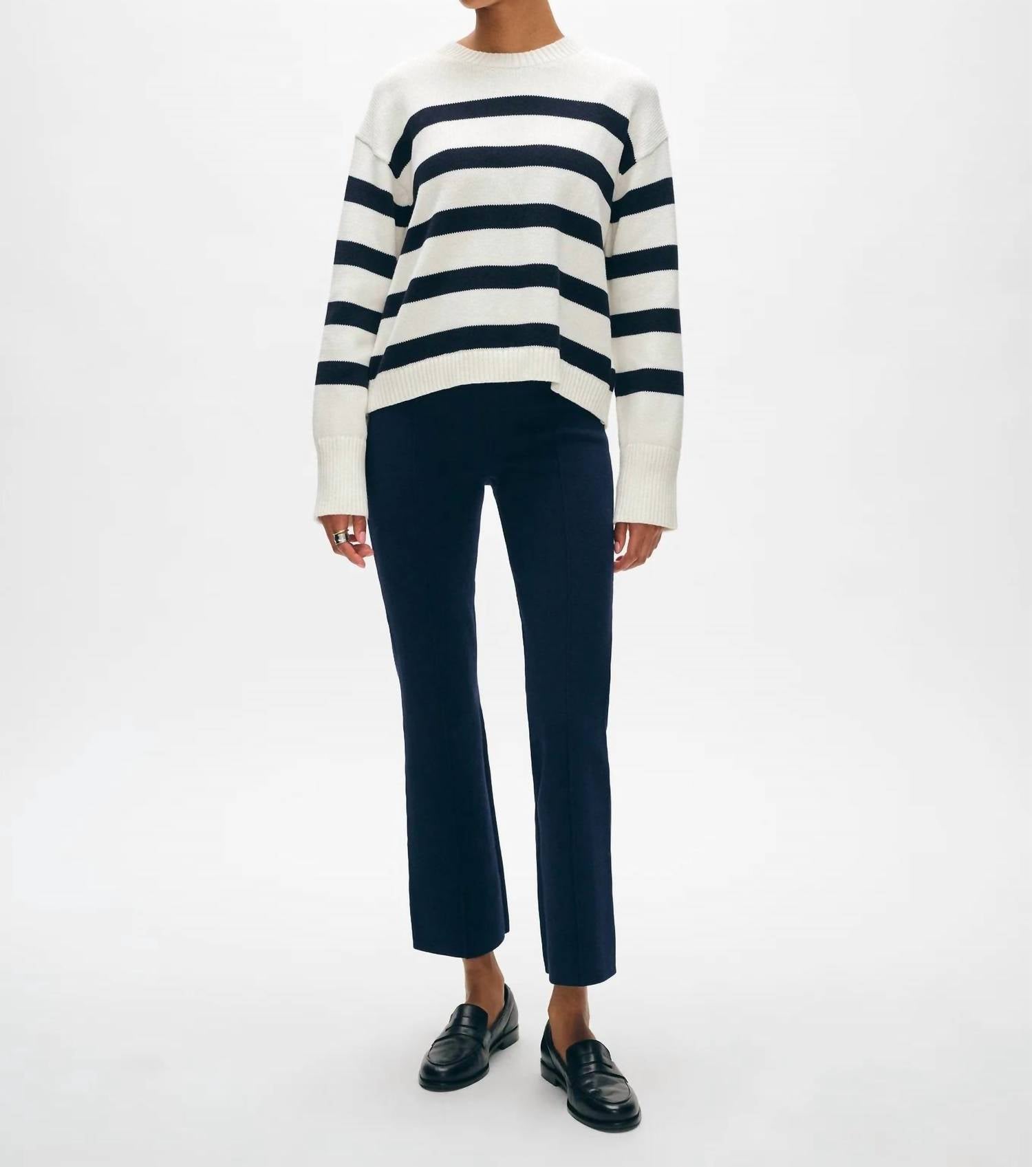 White + Warren - Cotton Easy Crewneck Sweater