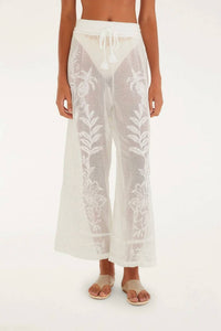 Farm Rio - Nina Embroidered Pants