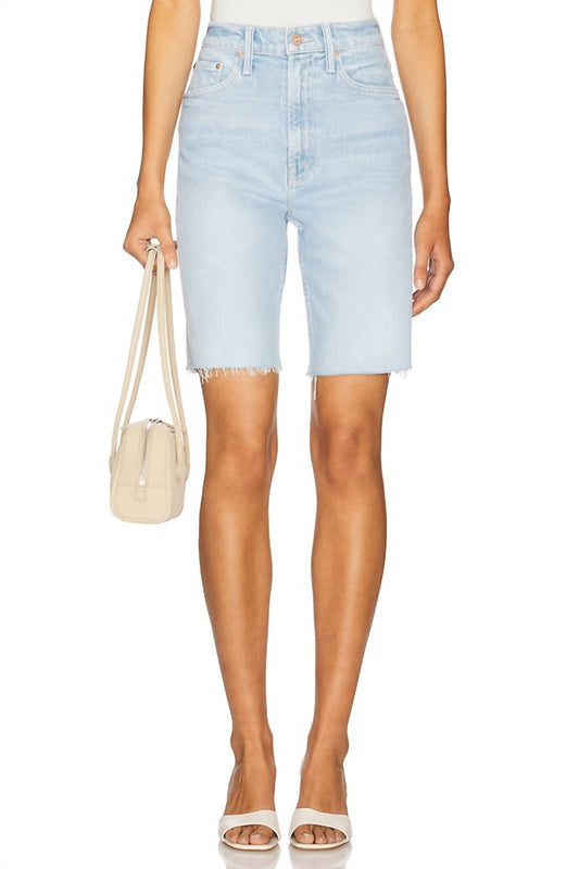 Mother - High Waisted Rider Bermuda Short