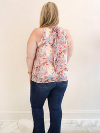 YORYO CHIFFON FLORAL TOP