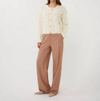 Esqualo - Flowing Fringe Cardigan