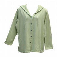 Liz And Jane - Women's Cotton French Terry Hoodie Jacket