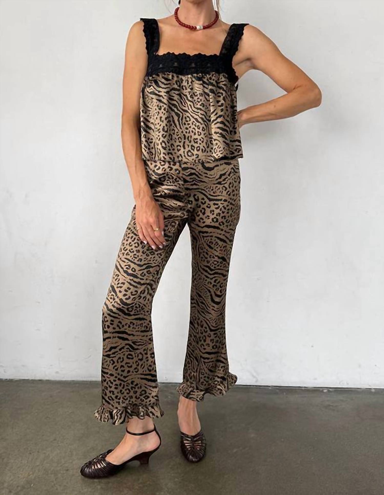 Ciao Lucia - Leah Silk Top