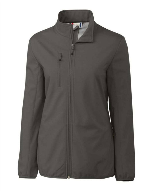 Clique - Women's Trail Stretch Softshell Full Zip Jacket