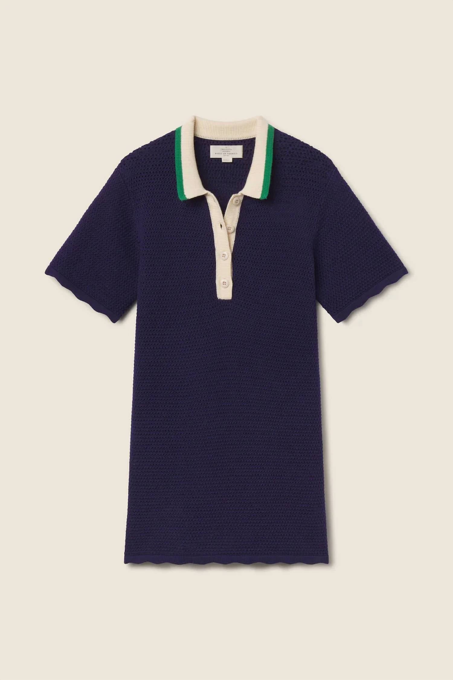 TROVATA Marissa Dress in navy - women's dress