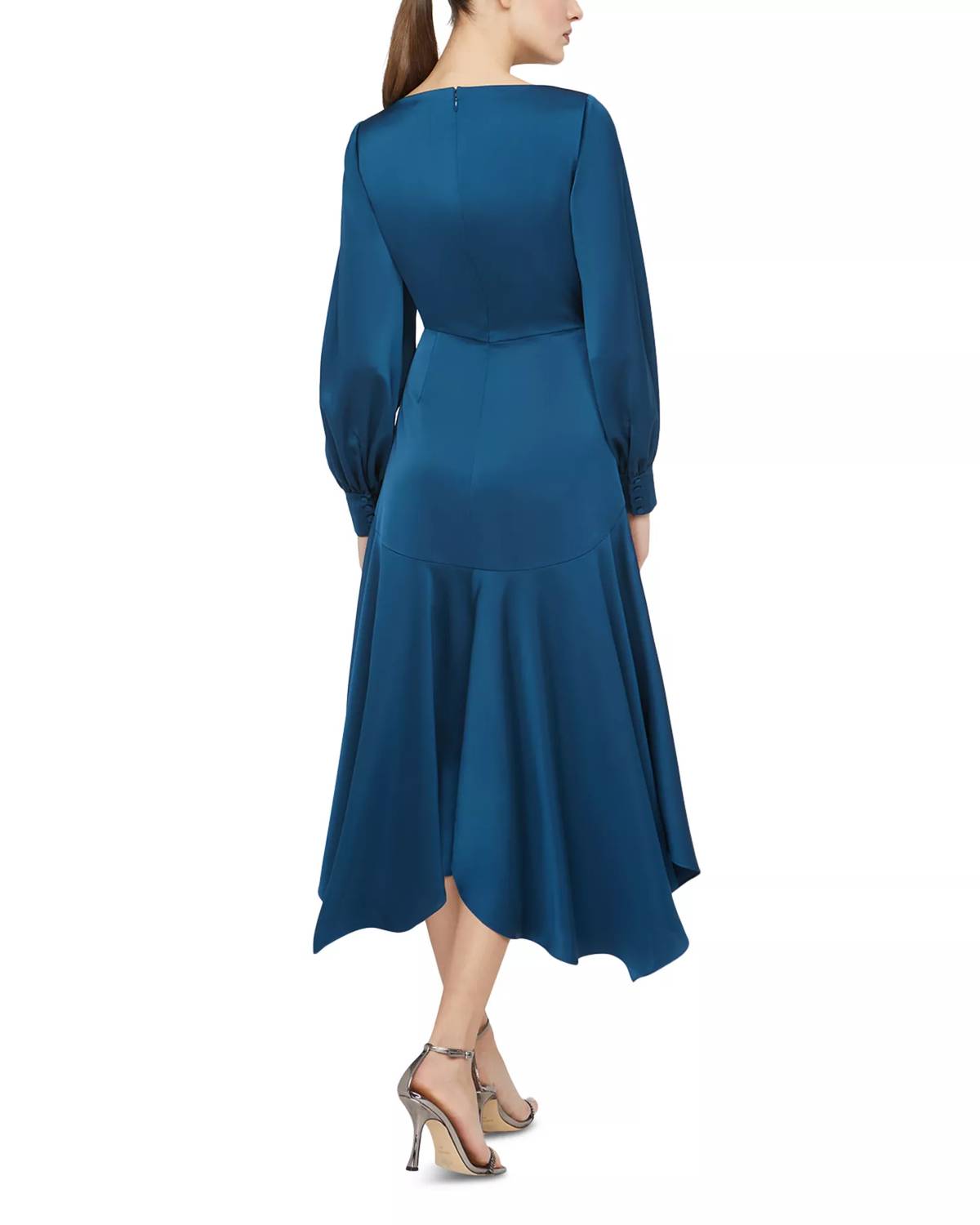 Theia - Florence Handkerchief Dress