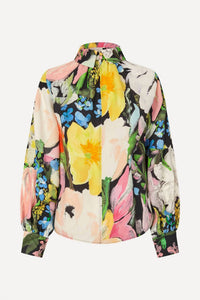 Stine Goya - Gathered Long Sleeve Top