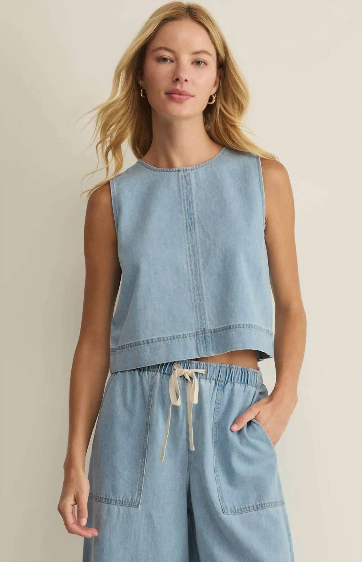 Z Supply - Sun Seeker Denim Tank