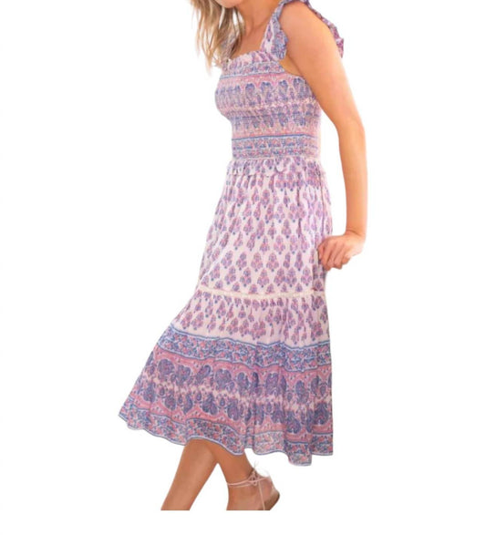 Bell - Smocked Midi Dress