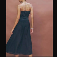 Reformation - Florissant Satin Sheer Dress