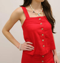 Blu Pepper - Westerly Tank And Skirt Set