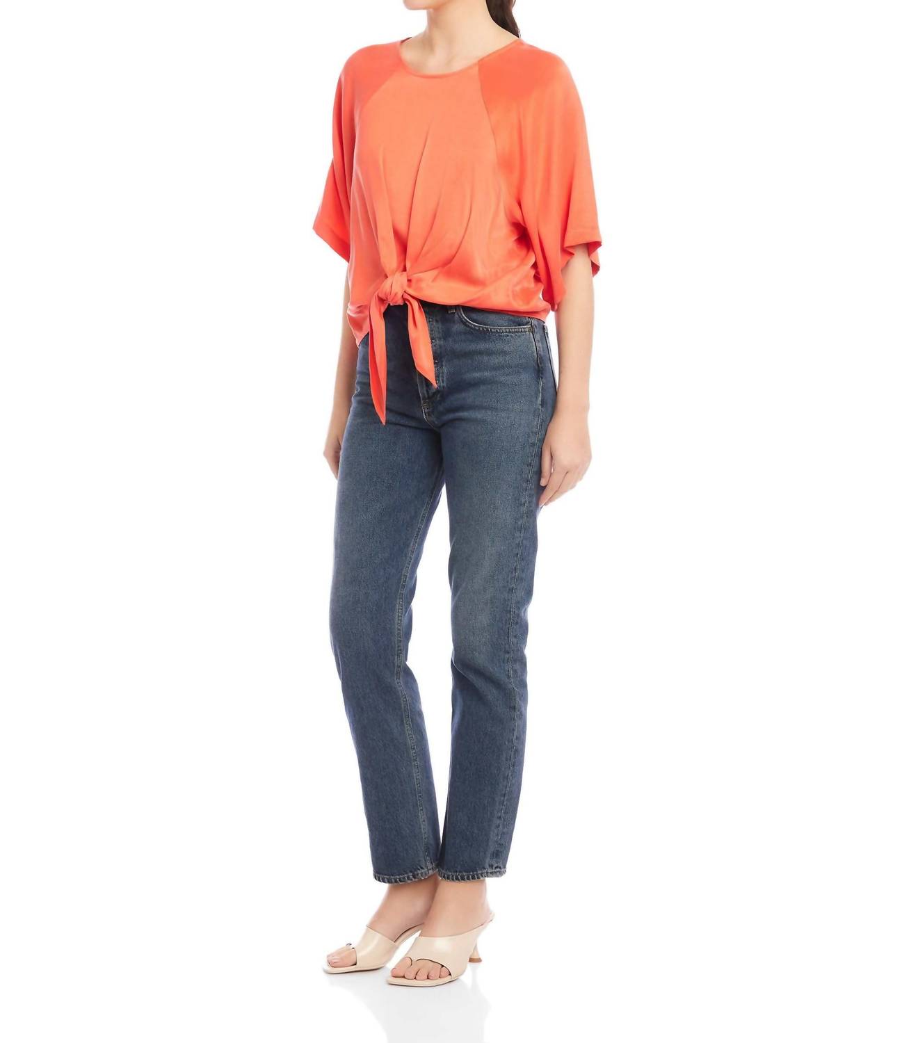 Fifteen Twenty - Seline Tie-Front Top