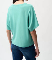 Joseph Ribkoff - Short Sleeve Knit Top