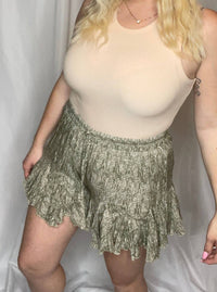 Mable - Safari Printed Skort