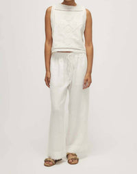Melissa Nepton - Martin Scallop Sleeveless Top