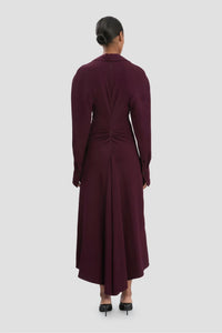 Victoria Beckham - Polo Collar Midi Dress