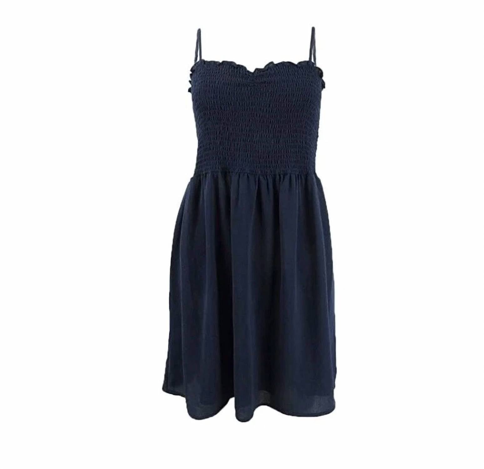 Bebop - Smocked Top Fit And Flare Dress