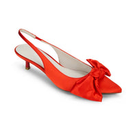 Yosi Samra - Women's Elise Satin Slingback Sandals
