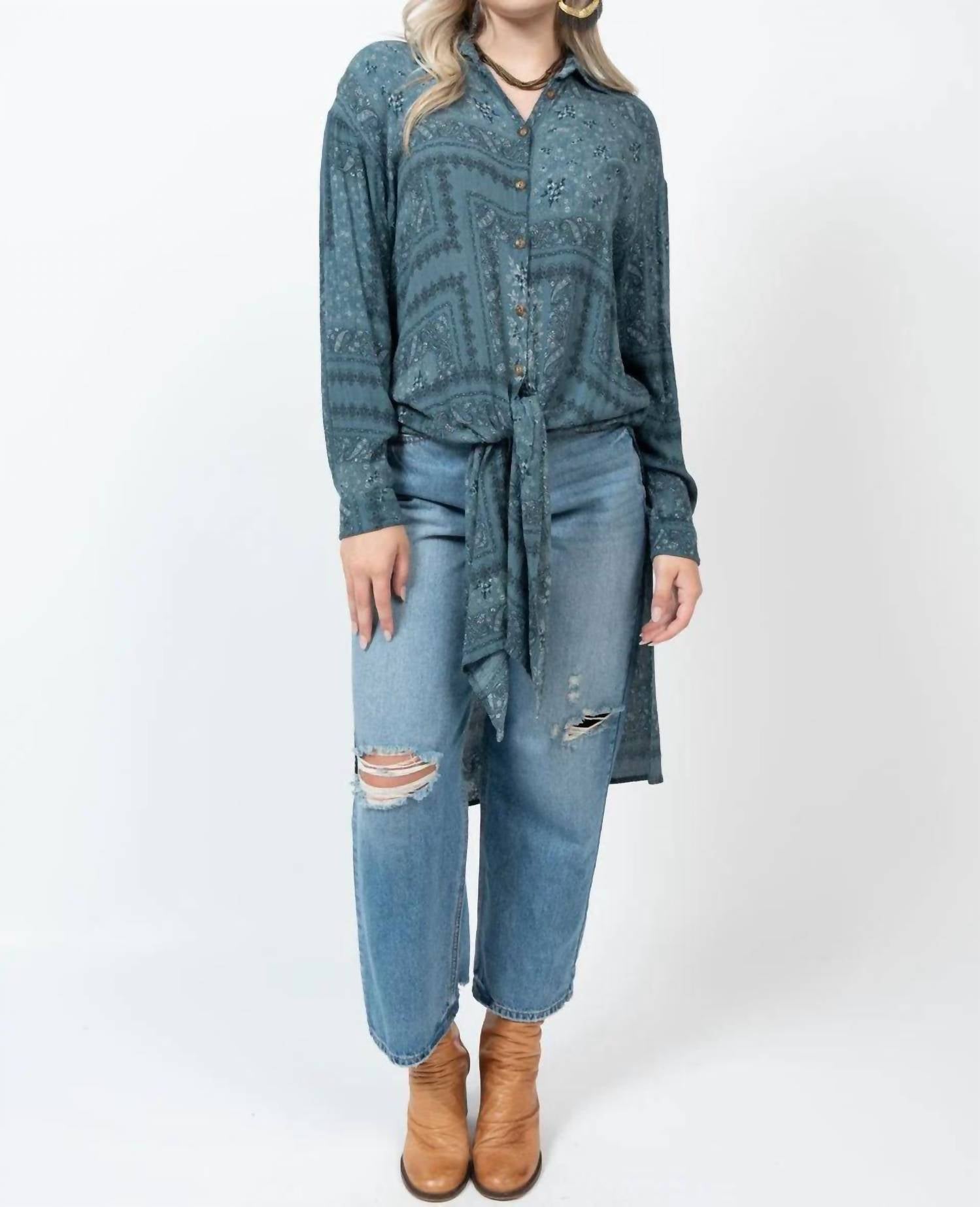 Ivy Jane - Paisley Shacket
