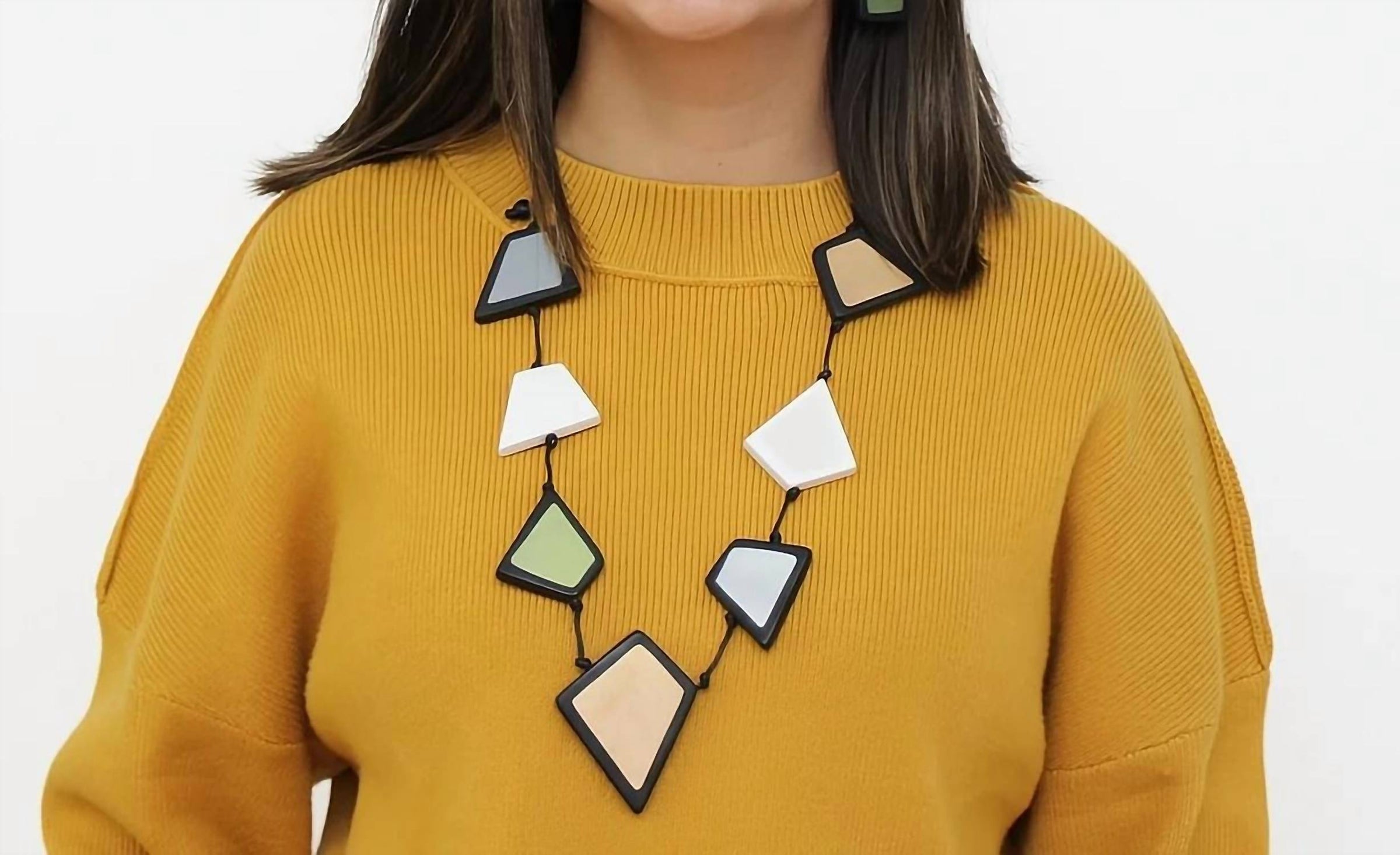 Sylca Designs - Dramatic Stori Statement Necklace