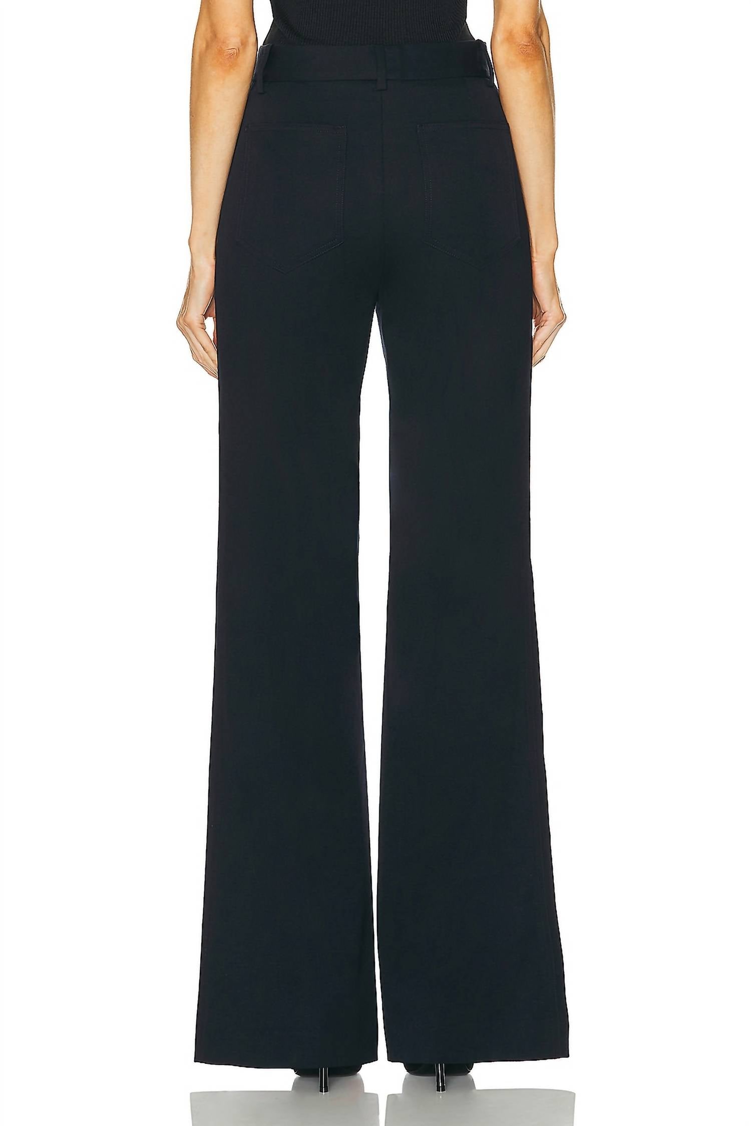 Nili Lotan - Christophe Flared Wool Pants