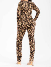 Karen T Design - Cheetah Print Two Piece Set