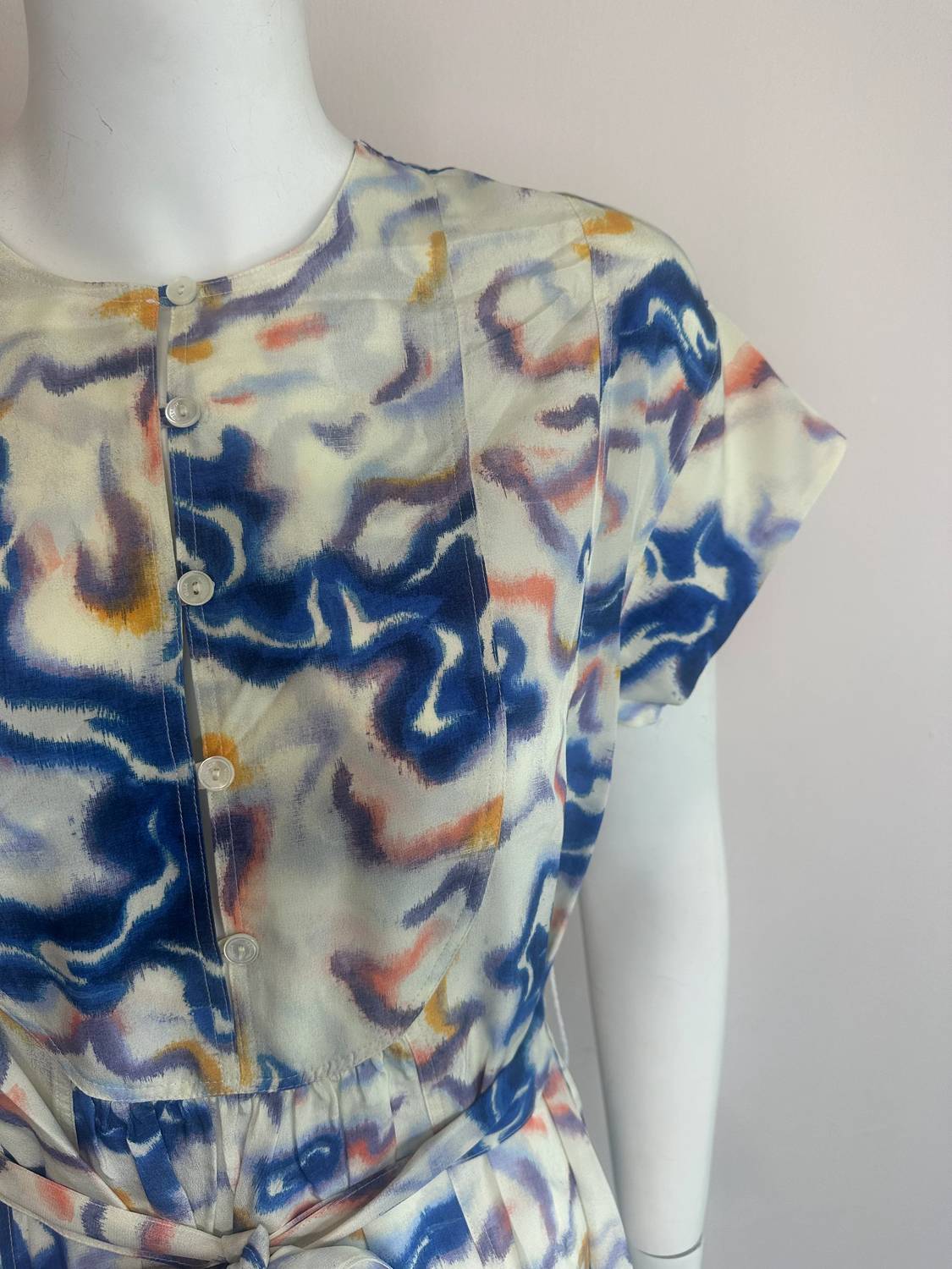 Ulla Johnson - Women's Sabi Short Sleeve Silk Dress
