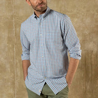 Duck Head - MAYVILLE PLAID LONG SLEEVE PERFORMANCE POPLIN SPORT
