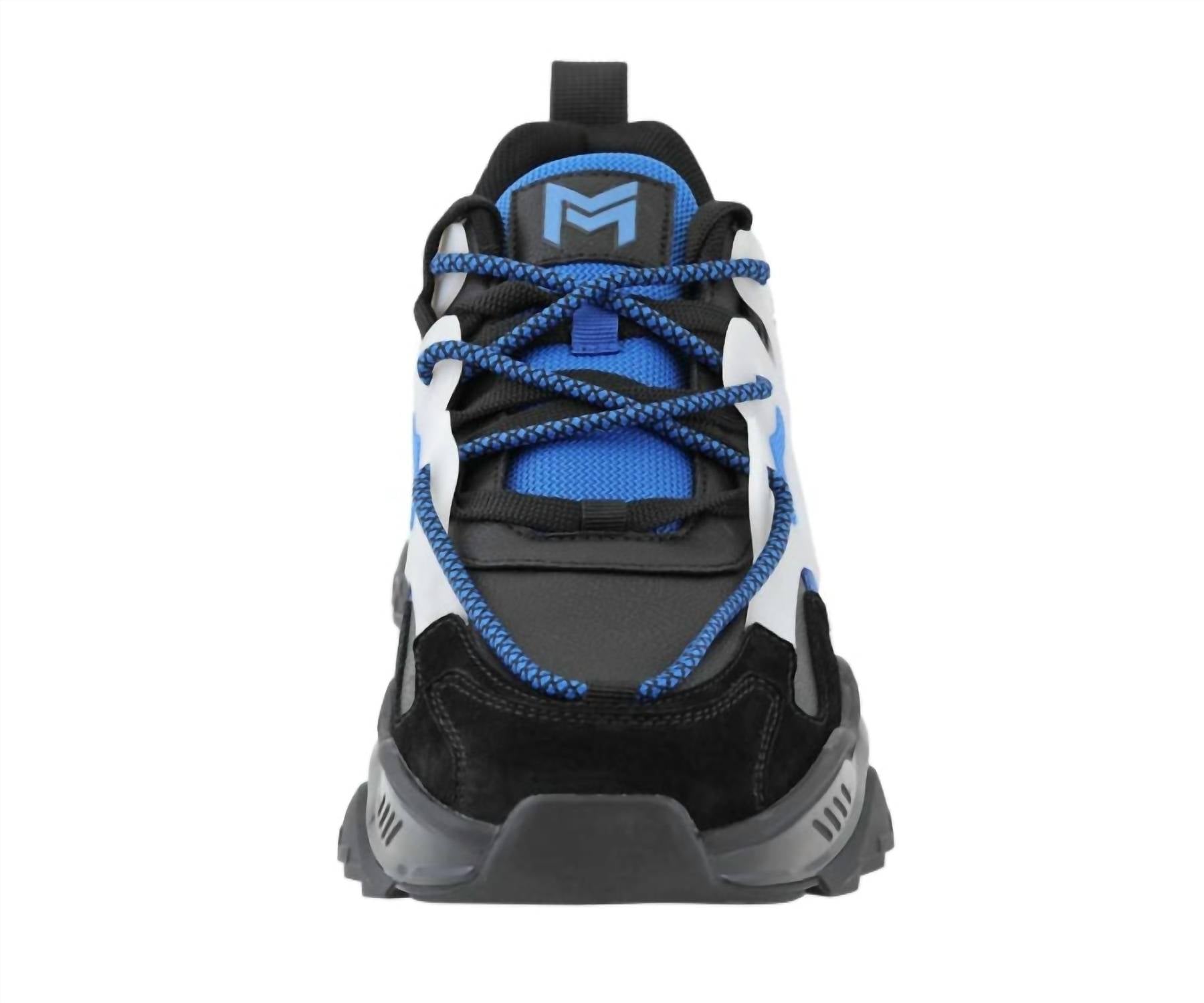 Mazino Men's Arctic Sneakers in royal black - men's sneaker - view 4