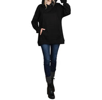 Cotton Bleu - Soft Terry Hoodie Top